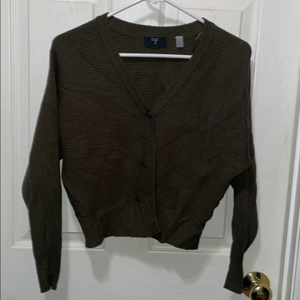 Green Cardigan